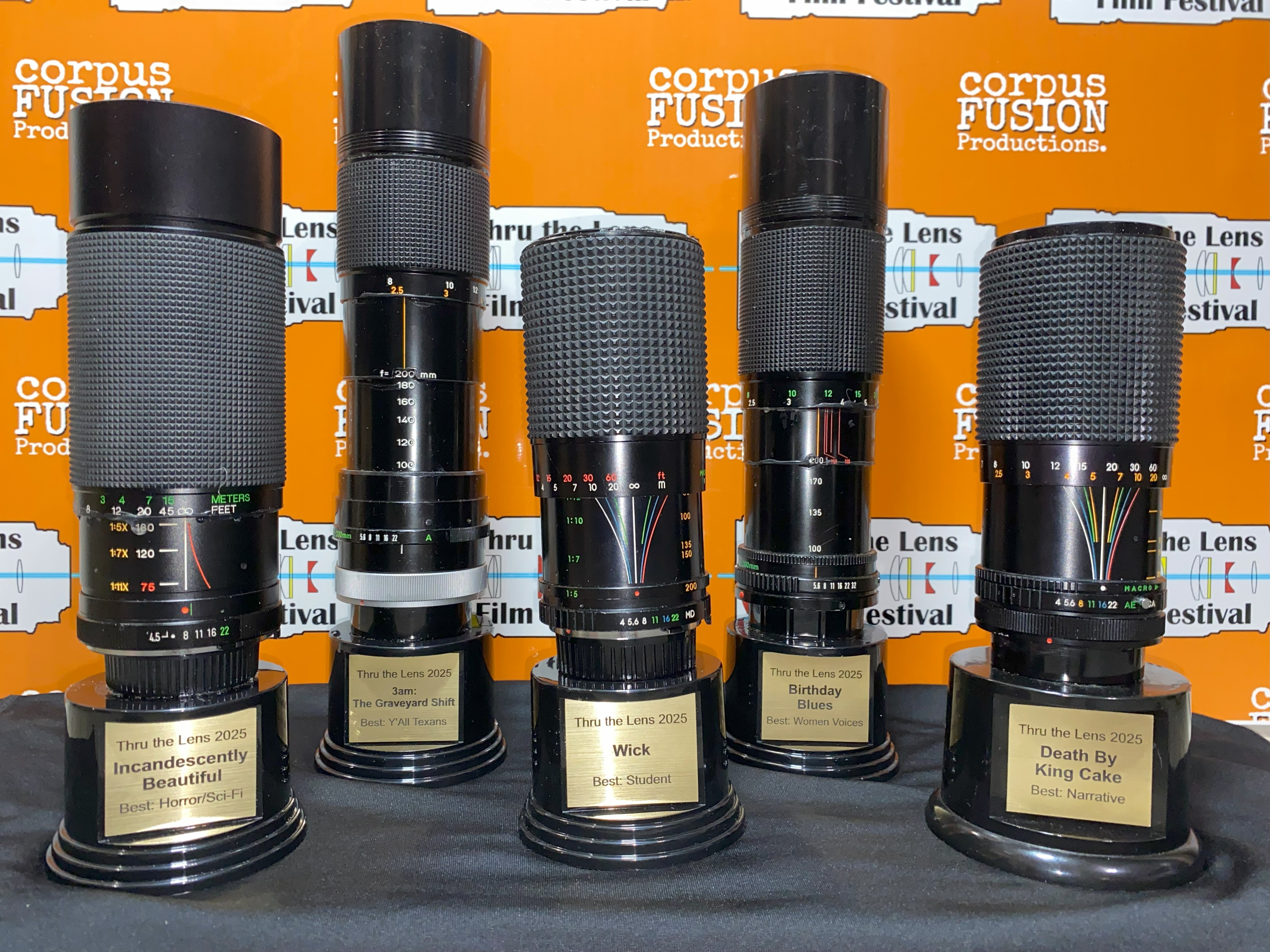 2025 Thru the Lens Trophies
