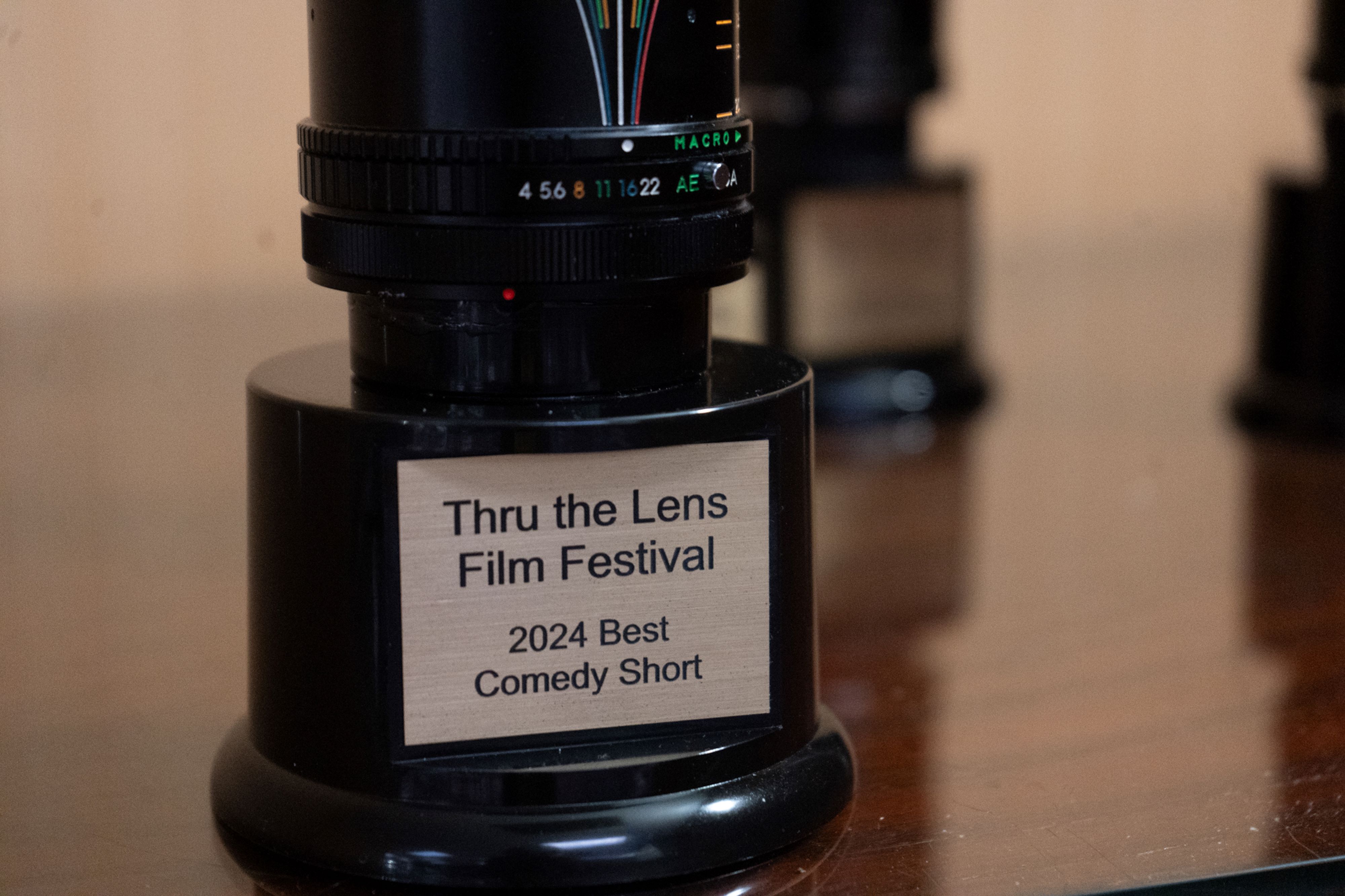 Trophies are custom made