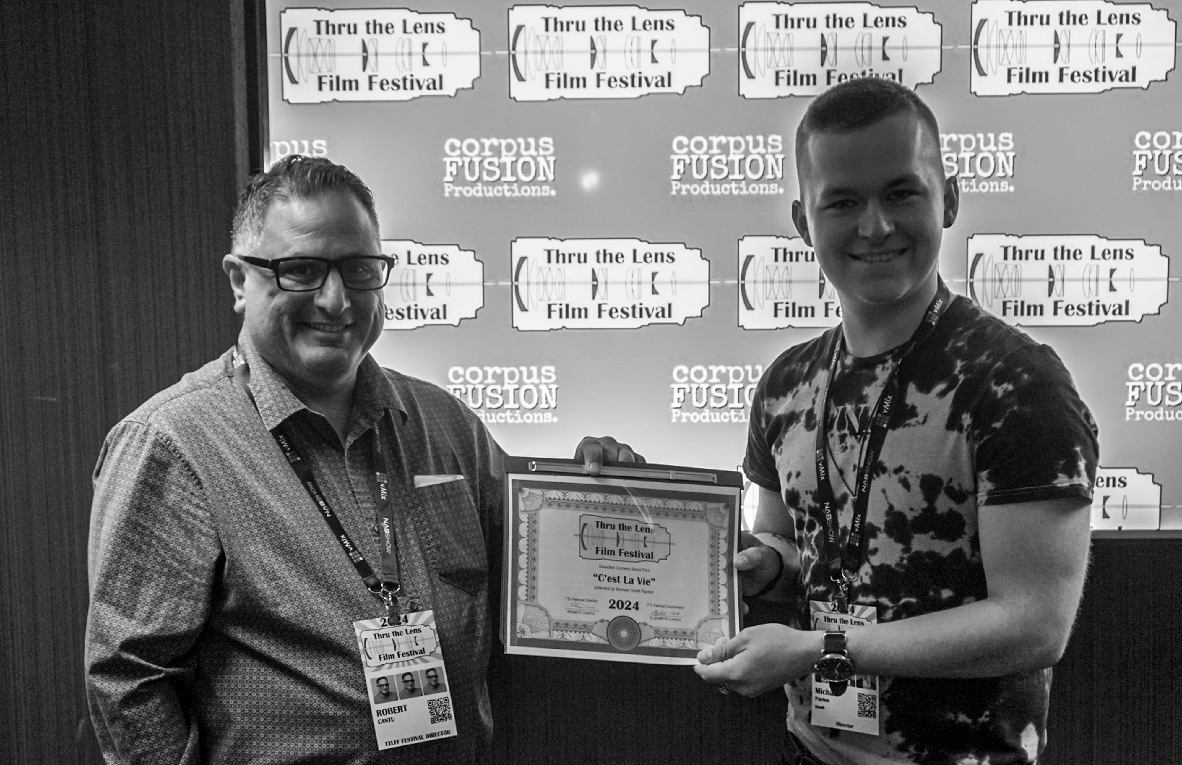 Michael Payton in Comedy Short