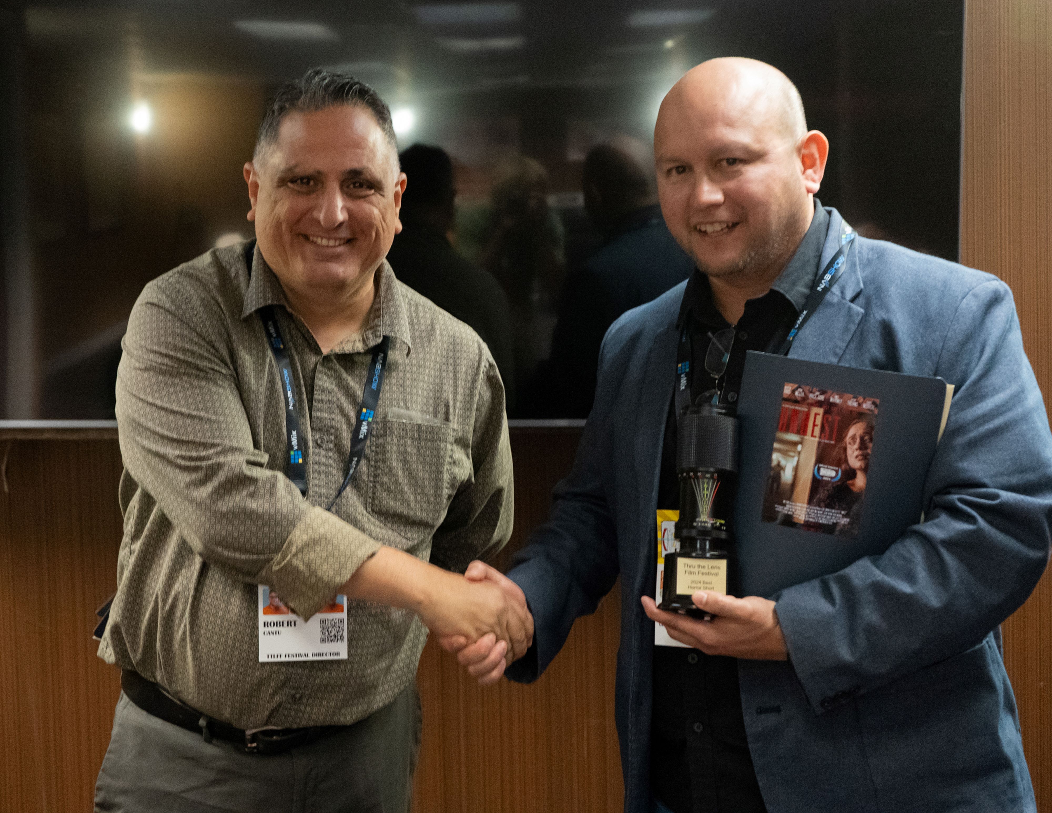 Cecilio Martinez, winner of Horror Short