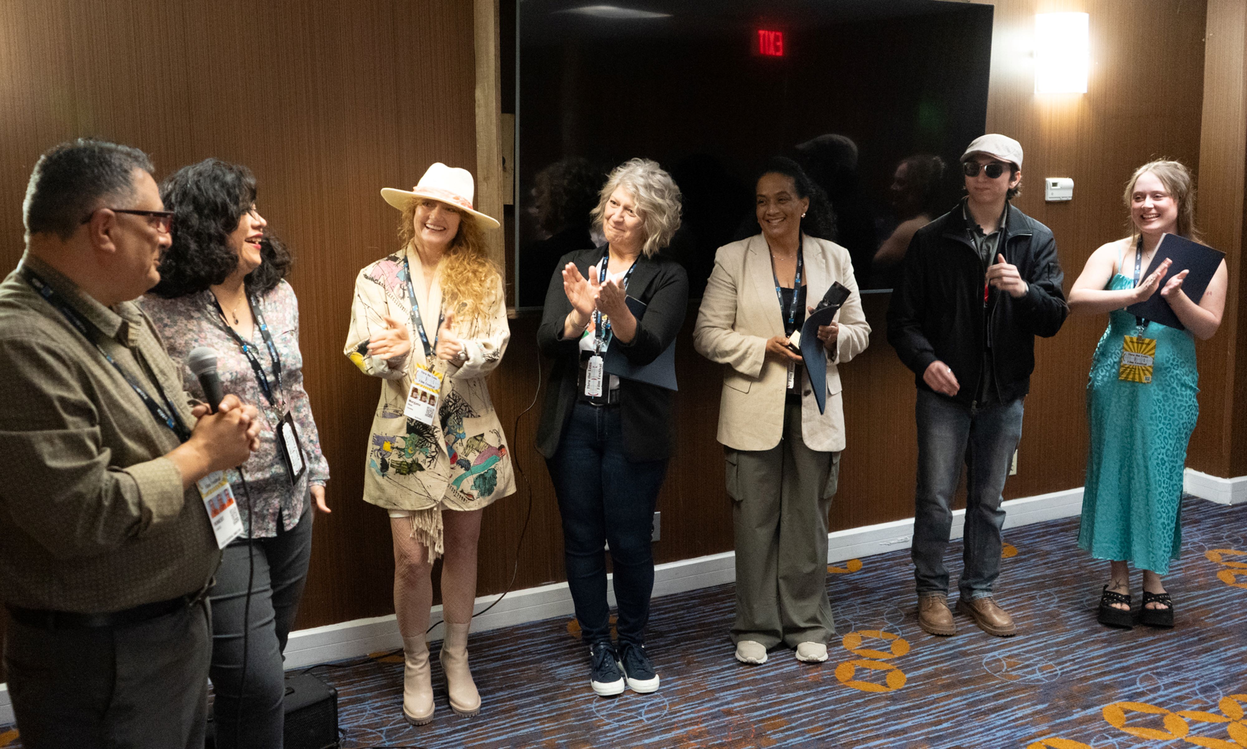 Applauding for TTLFF Organizers